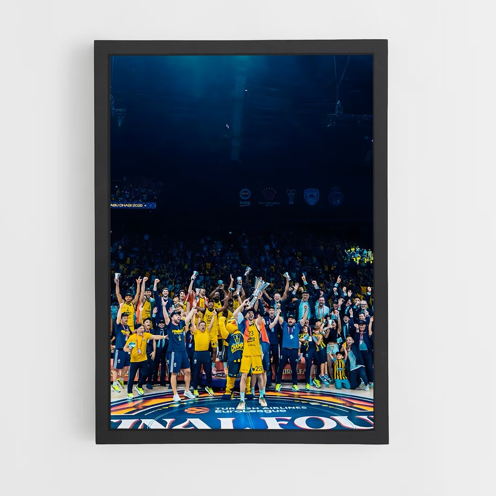 Poster Fenerbahce basketball (vue 2)